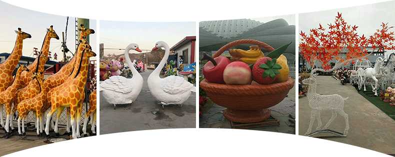 仿真景觀擺件，卡通景觀雕塑