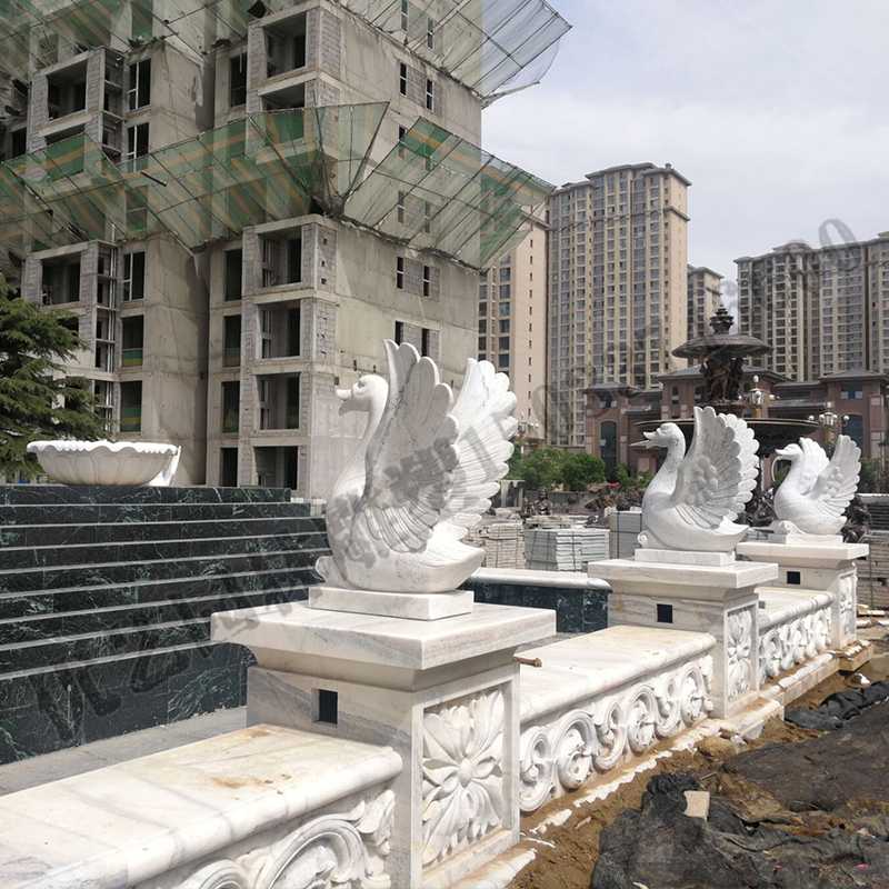 石雕噴泉，石雕天鵝噴泉，大理石天鵝噴泉2.jpg