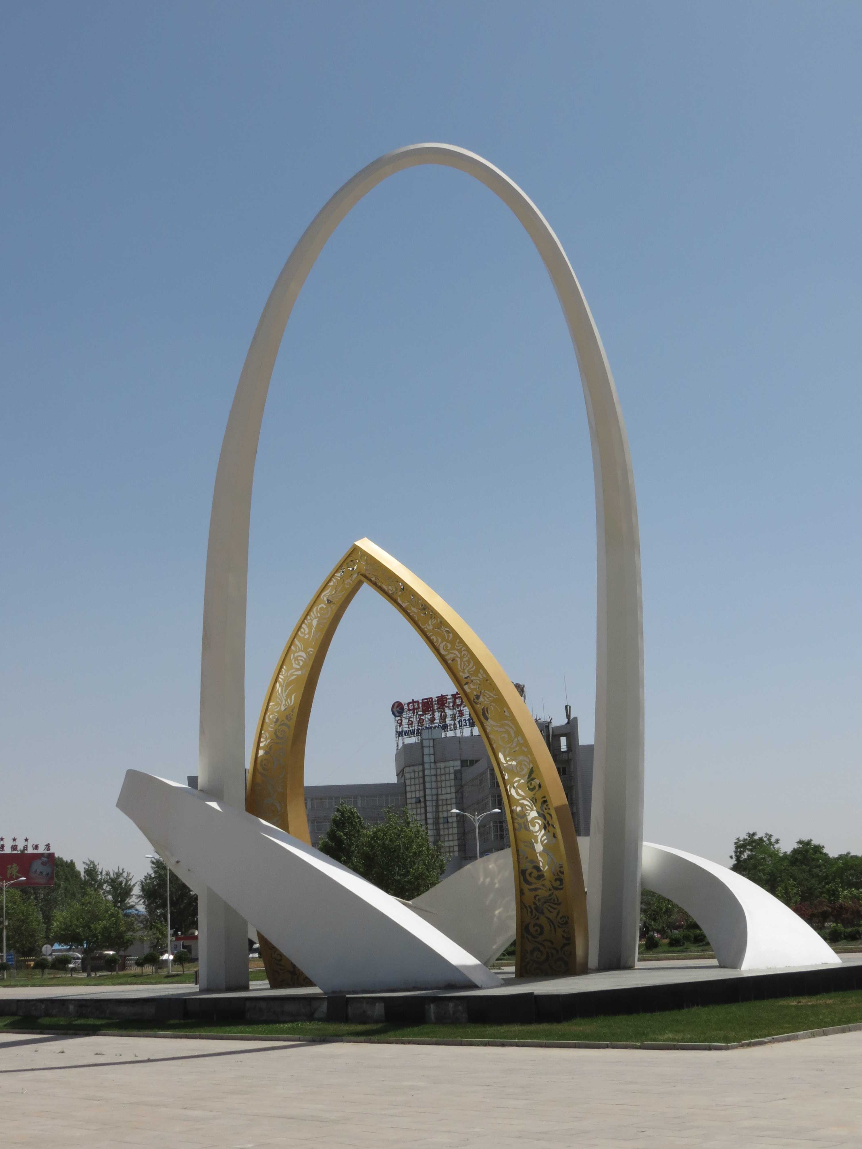 機場景觀雕塑，大型廣場標志，廣場大型雕塑