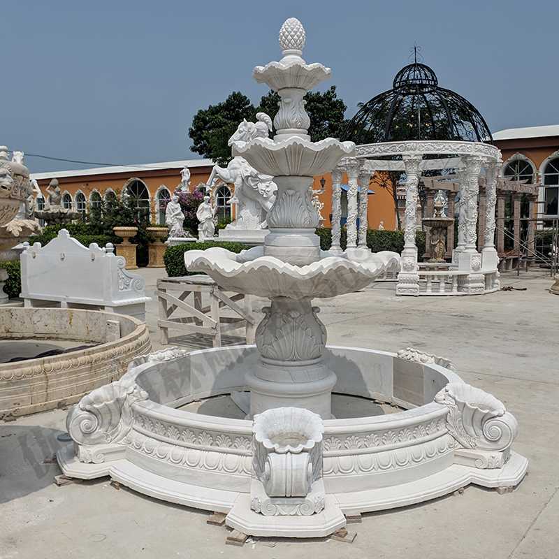 海螺大理石噴泉，海螺噴泉，大理石噴泉，石雕噴泉廠家