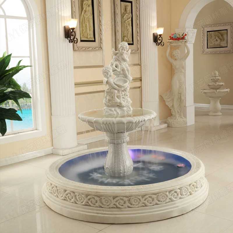 石雕噴泉,歐式人物噴泉